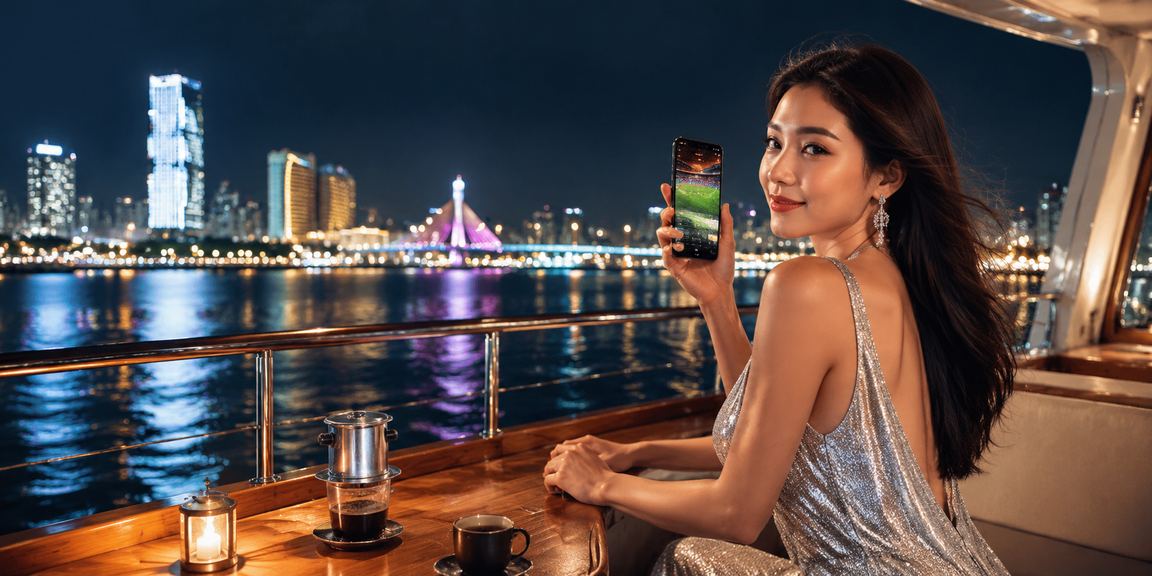Người dùng Đà Nẵng chơi casino mobile trên điện thoại bên tách cà phê