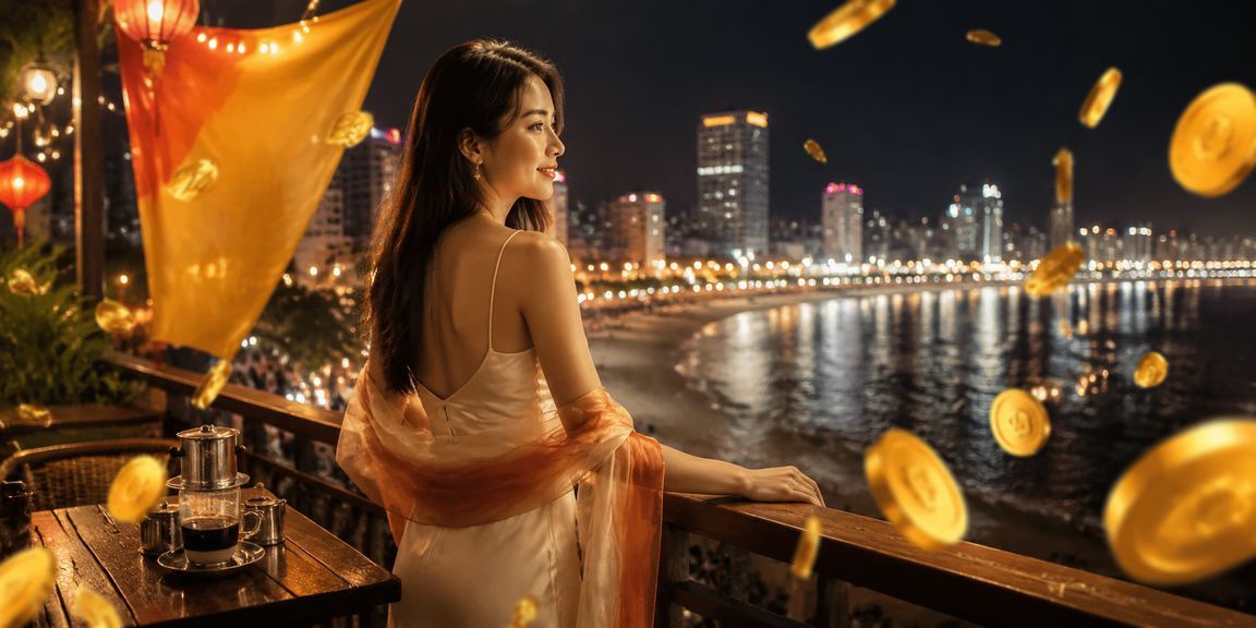 Người dùng tận hưởng trải nghiệm cá cược trực tuyến tại Quy Nhơn bên tách cà phê